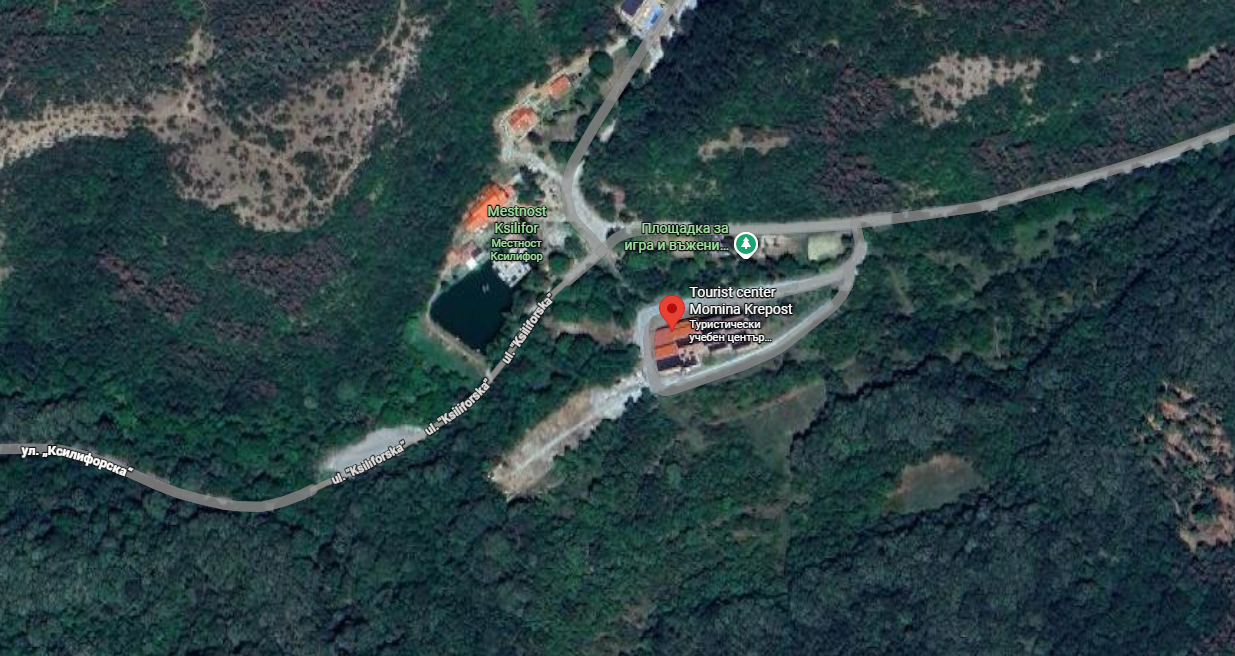 Google Maps Screenshot of Democracy Camp Location in Veliko Tarnovo