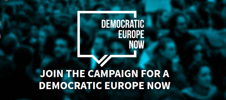 Website of Campaign "Democratic Europe Now!" Website of Campaign "Democratic Europe Now!"