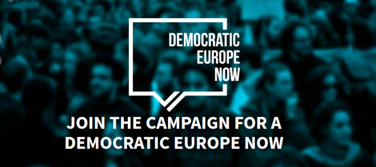 Website of Campaign "Democratic Europe Now!"