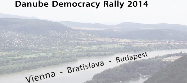 Banner Danube Democracy Rally