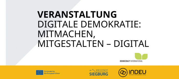Inklusive Digitalisierung in der EU Kick-Off Veranstaltung