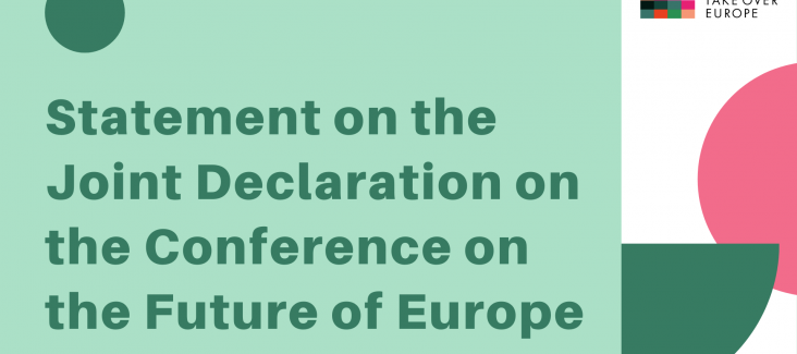 logo citizens take over europe, statement on joint declaration