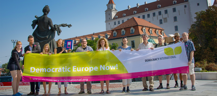 Democratic Europe Now Democratic Europe Now
