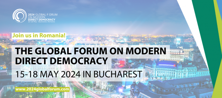 2024 Global Forum on Modern Direct Democracy 15-18 May 2024