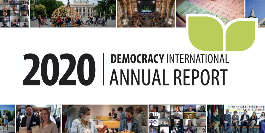 Image Annual Report Democracy International 2020