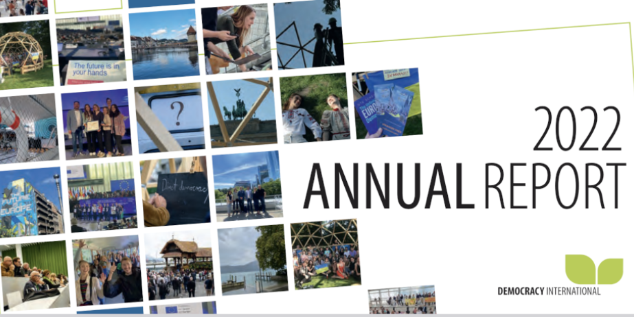 Image Annual Report Democracy International 2022