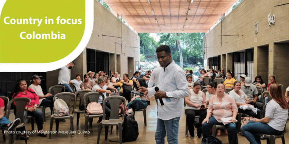 Photo courtesy of Menderson Mosquera Quinto for Life as an activist