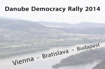 Banner Danube Democracy Rally