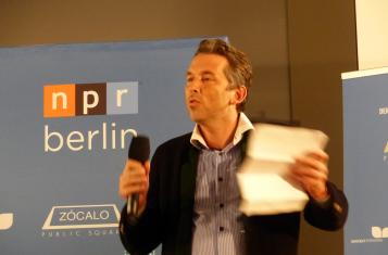 Daniel Schily in Berlin on 22 October 2015