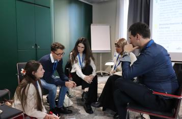 Participants take part in a Citizens' Panel