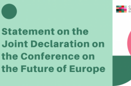 logo citizens take over europe, statement on joint declaration