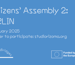 Banner Building bridges event Berlin