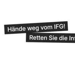 Bild zu: 110 Organisationen fordern: „Hände weg vom IFG! Retten Sie die Informationsfreiheit“